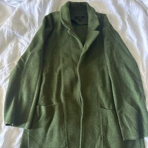 J CREW GREEN CARDIGAN